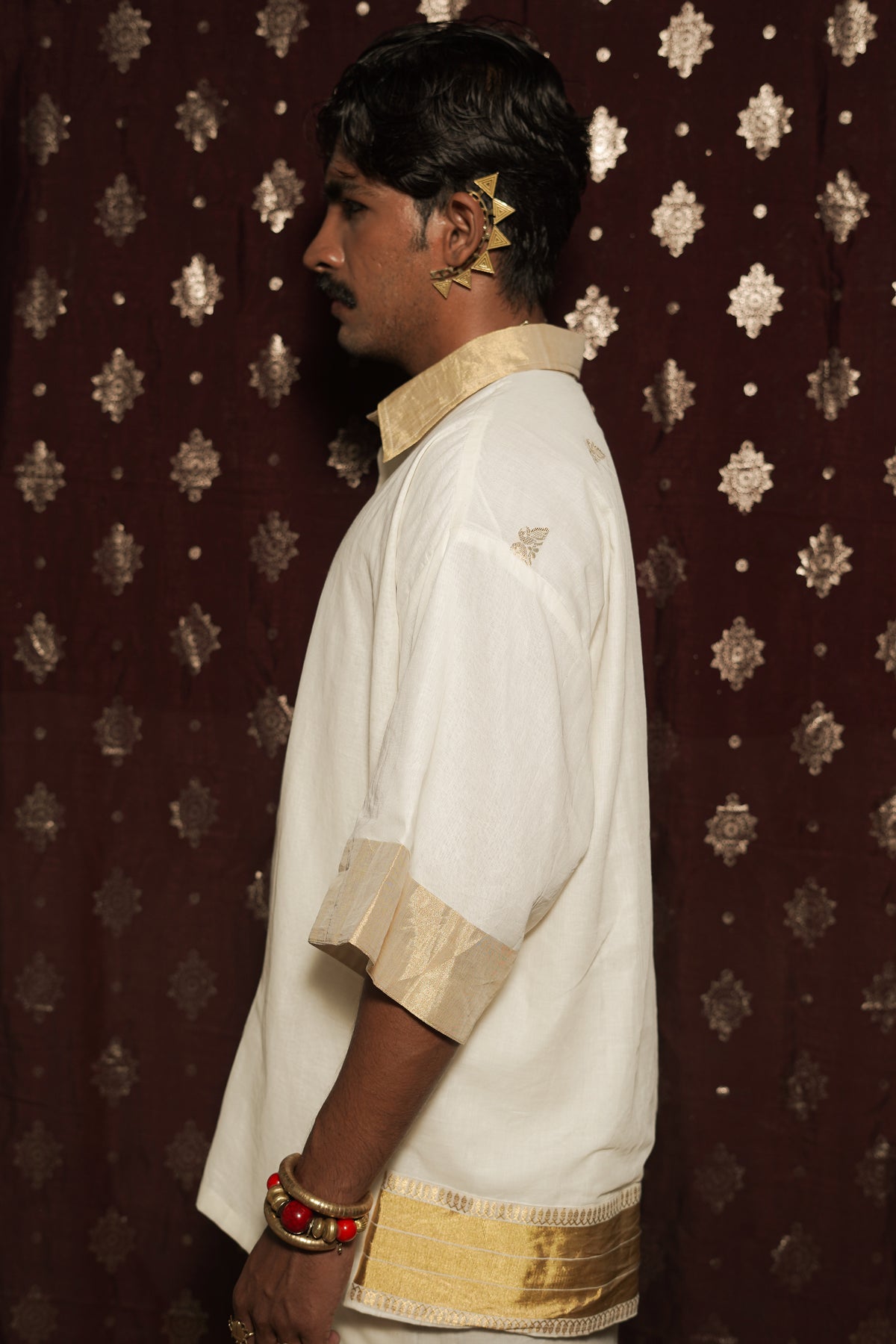 നെയ്ത്ത് Oversized Shirt