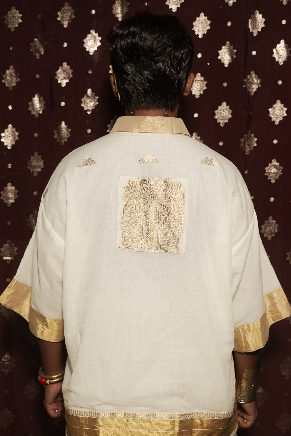 നെയ്ത്ത് Oversized Shirt